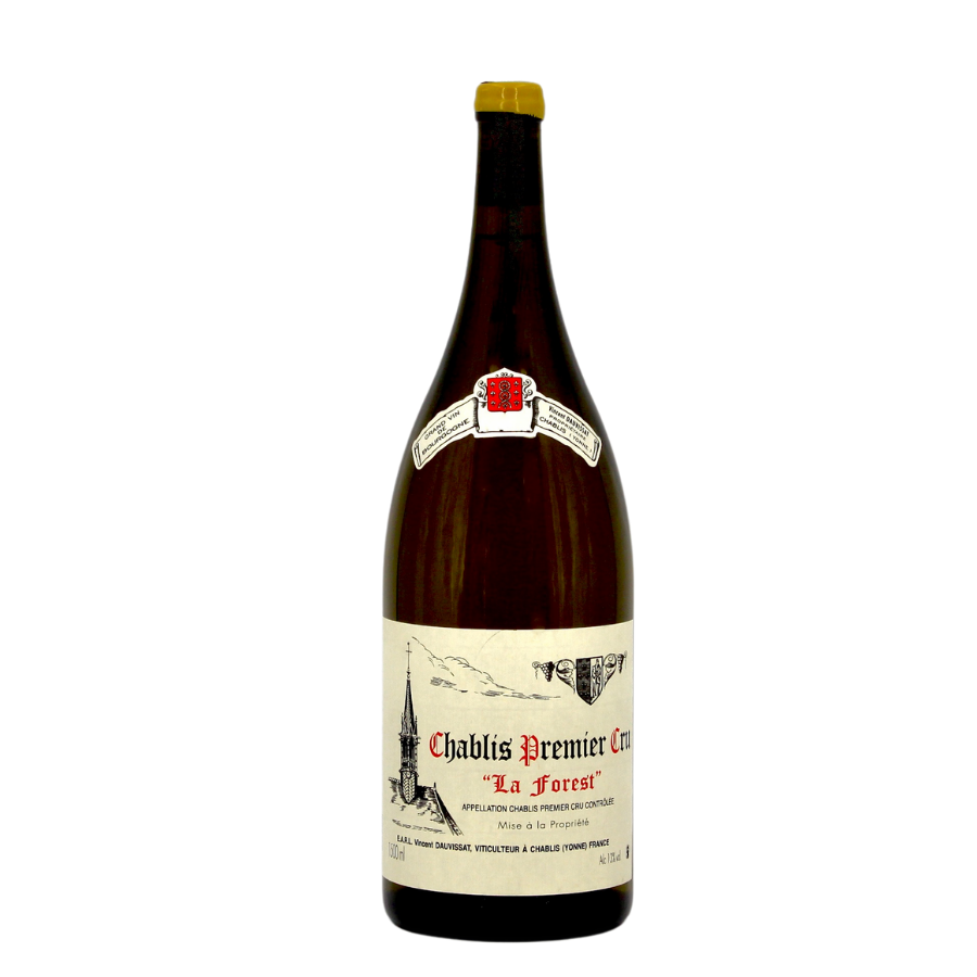 René et Vincent Dauvissat Chablis Premier Cru La Forest 2012 – un grand Chablis vibrant et tendu, aux arômes d’agrumes, de coquille d’huître et de silex