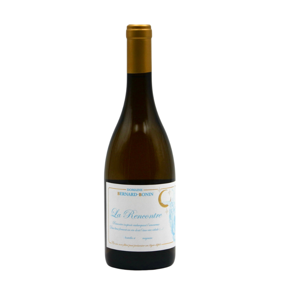 Bernard-Bonin Meursault La Rencontre 2021 – un Chardonnay crémeux et tendu, avec des arômes de beurre frais, de noisette et une finale minérale.