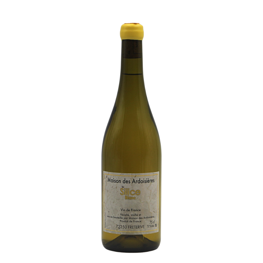 Bouteille de la Maison des Ardoisières Silice blanc, vin de france