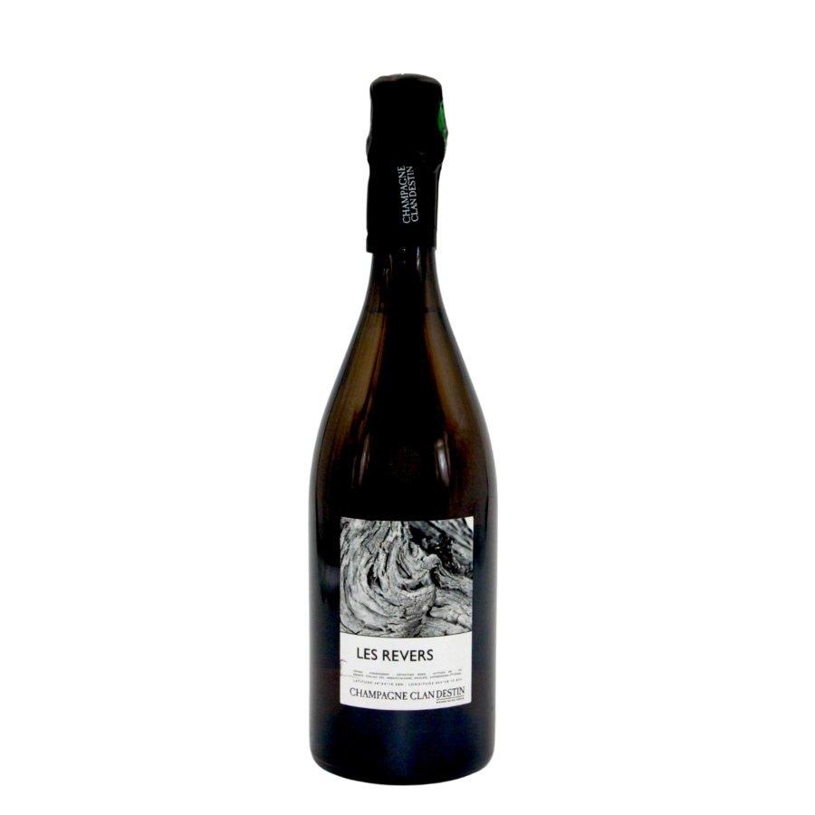 Bouteille de champagne Clandestin Les-Revers