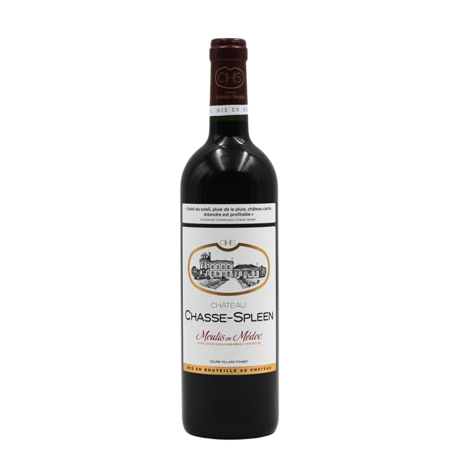 Un grand classique du Médoc, entre structure bordelaise et raffinement poétique, porté par un millésime d’équilibre et de profondeur. Moulis-en-Medoc-Chateau-Chasse-Spleen
