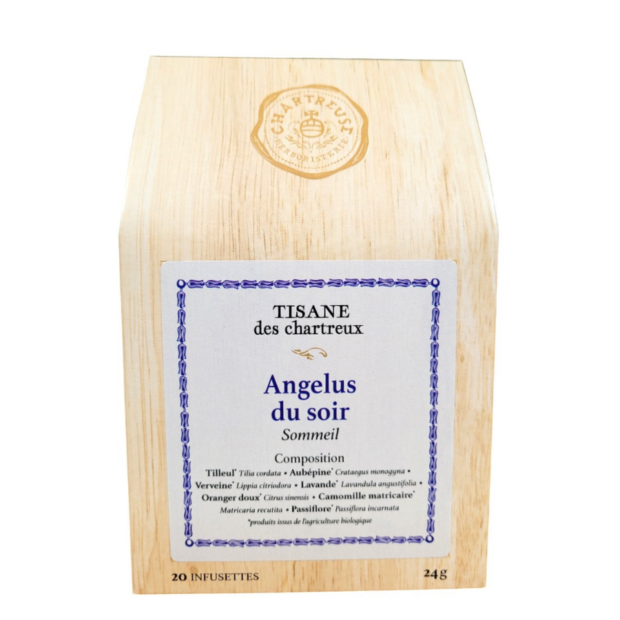Tisane Angelus du soir - Pères Chartreux - 20 Infusettes