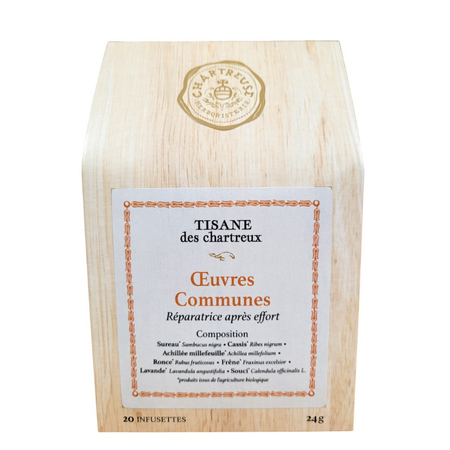 Tisane Œuvres communes - Pères Chartreux - 20 Infusettes