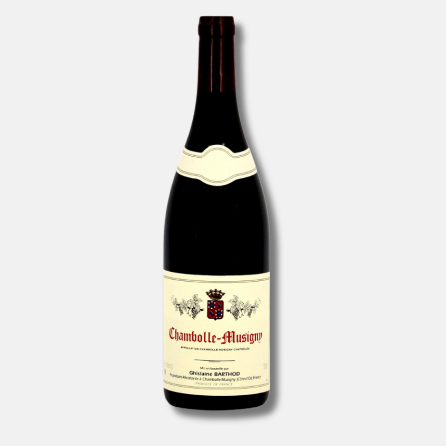 Chambolle Musigny du Domaine Ghislaine Barthod, une cuvée rare à découvrir sur Maison Dantard. Élégance, terroir et précision au rendez-vous.