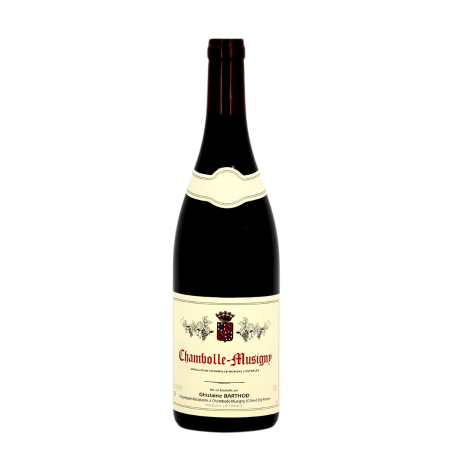 Chambolle Musigny du Domaine Ghislaine Barthod, une cuvée rare à découvrir sur Maison Dantard. Élégance, terroir et précision au rendez-vous.