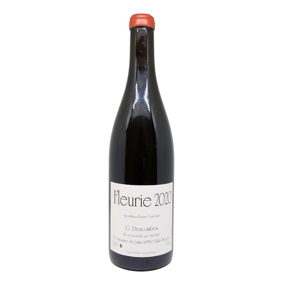 Un vin rouge élégant et raffiné, reflétant la délicatesse du terroir de Fleurie et le savoir-faire du Domaine Georges Descombes.