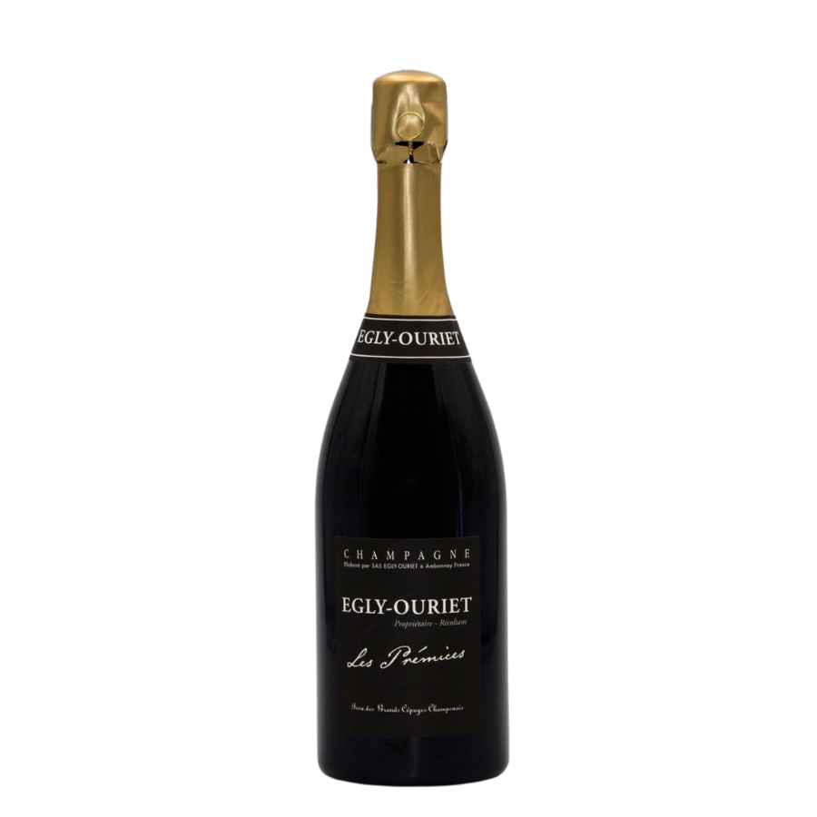 Le Champagne "Les Prémices" d'Egly-Ouriet est une cuvée Extra Brut qui incarne l'élégance et la complexité des terroirs champenois.