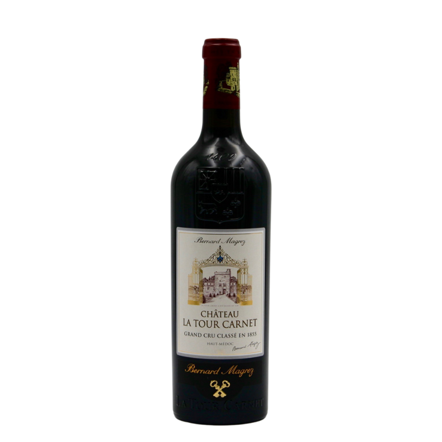 Haut-Médoc-2017-La-Tour-Carnet-maison-dantard Un grand classique du Médoc signé Bernard Magrez, alliant intensité, élégance bordelaise et potentiel de garde. Un 2017 accessible, harmonieux et racé.