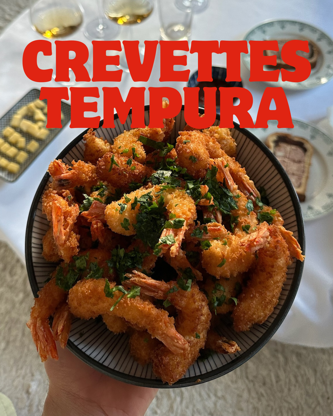 Crevettes tempura ultra-croustillantes