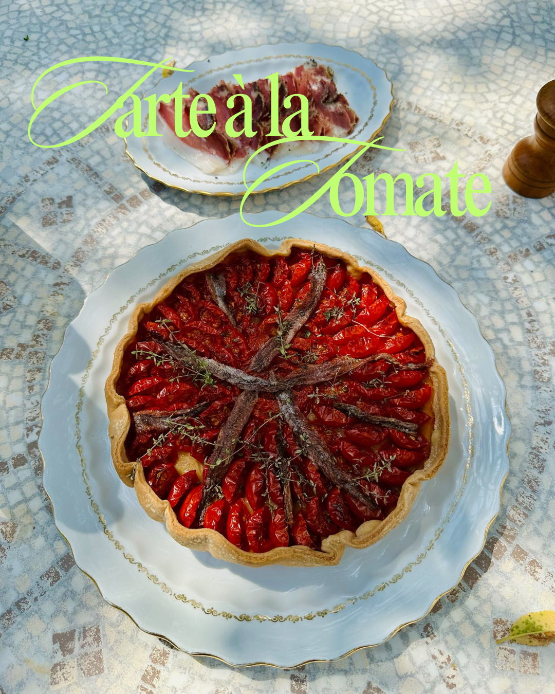 Tarte à la tomate : du soleil en croûte dorée