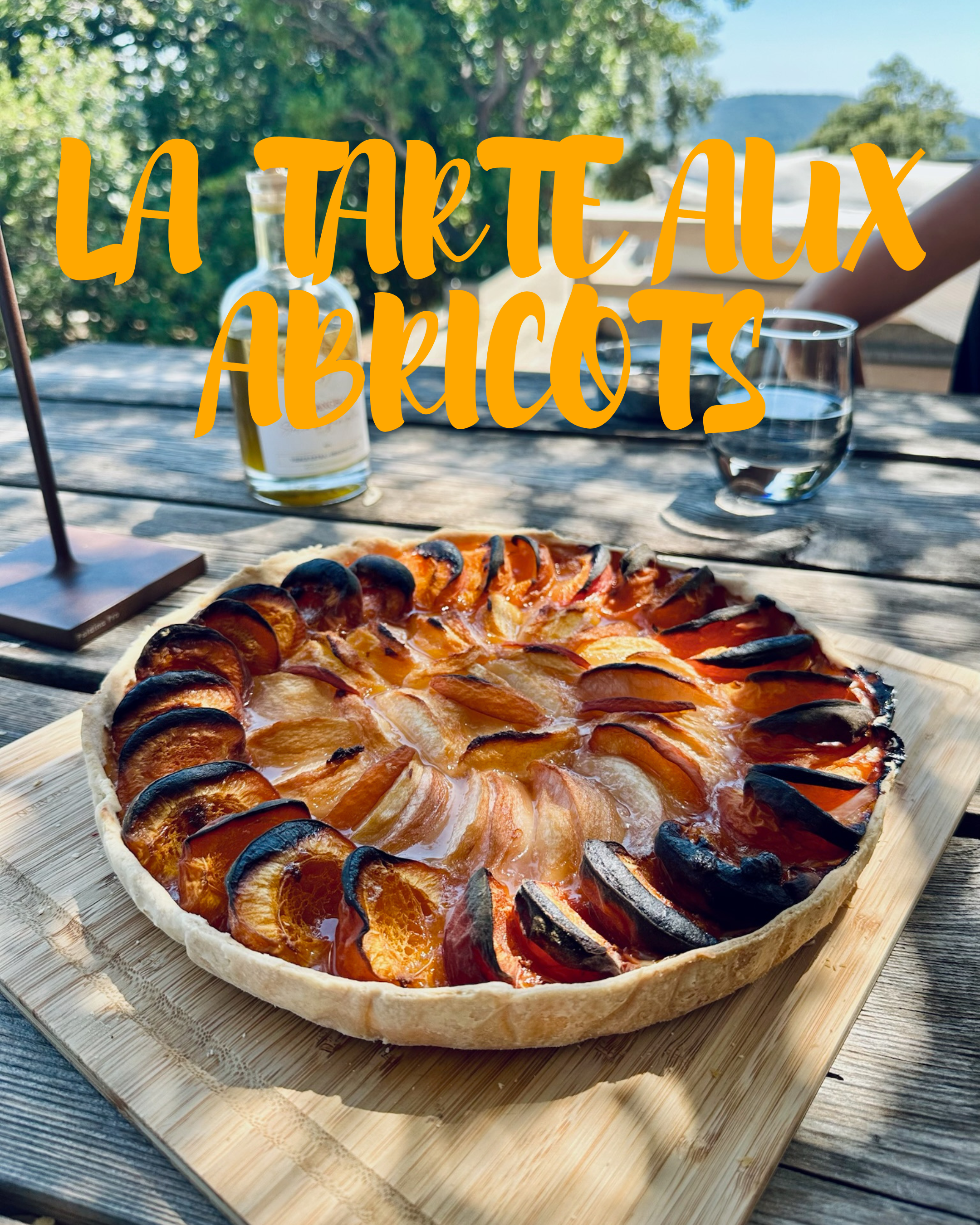 Tarte aux abricots