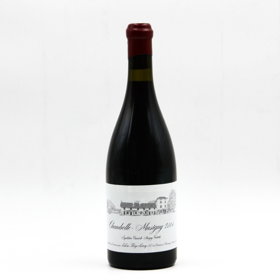 Leroy Domaine d’Auvenay Chambolle-Musigny 2004 – un Bourgogne d’orfèvre, délicat et aérien, sur des notes de rose fanée, fruits rouges et minéralité.