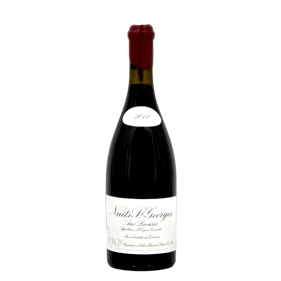 Leroy Nuits-Saint-Georges Aux Lavières 2011 – un rouge profond et intense, mêlant fruits noirs, réglisse et sous-bois