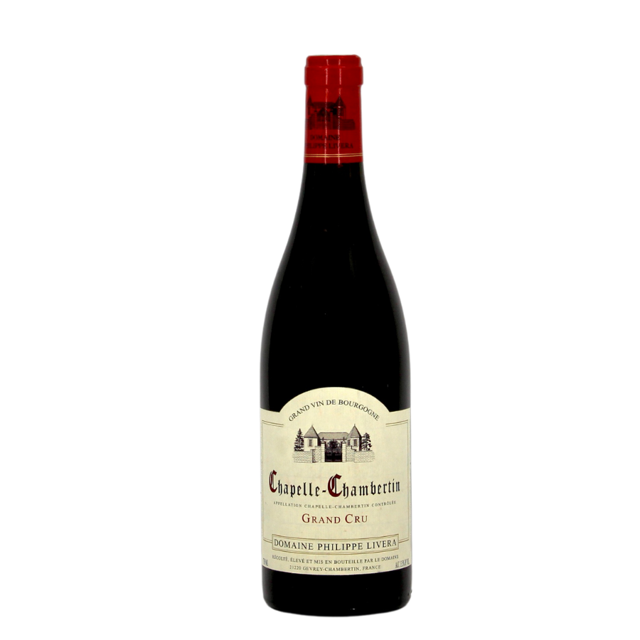 Philippe Livera Chapelle-Chambertin Grand Cru 2015 – un Pinot Noir profond et raffiné, avec une superbe trame tannique et une finale persistante