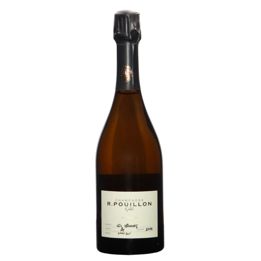 R. Pouillon & Fils Les Valnons Grand Cru 2015 – un champagne complexe, à la bulle délicate et aux arômes de brioche, agrumes confits et noisette