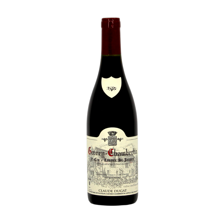 Claude Dugat Lavaux Saint-Jacques 2017 – un Gevrey-Chambertin précis et ciselé, marqué par la cerise noire, la rose et la pierre humide