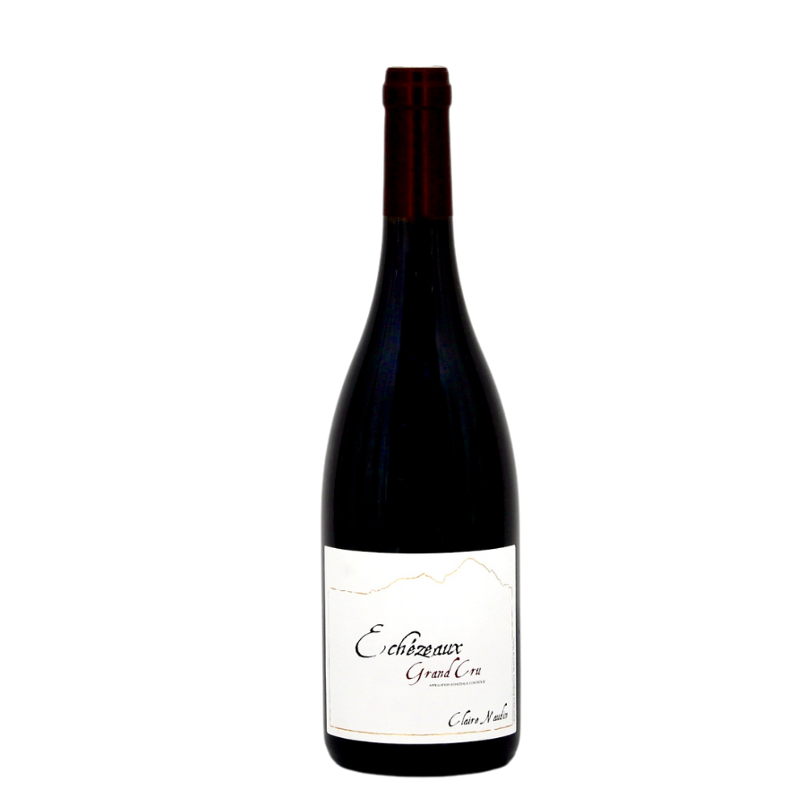 Bouteille de Claire Naudin Echezeaux Grand Cru 2021, un Pinot Noir d’exception alliant puissance et finesse, issu des grands terroirs de Bourgogne au Domaine Henri Naudin-Ferrand