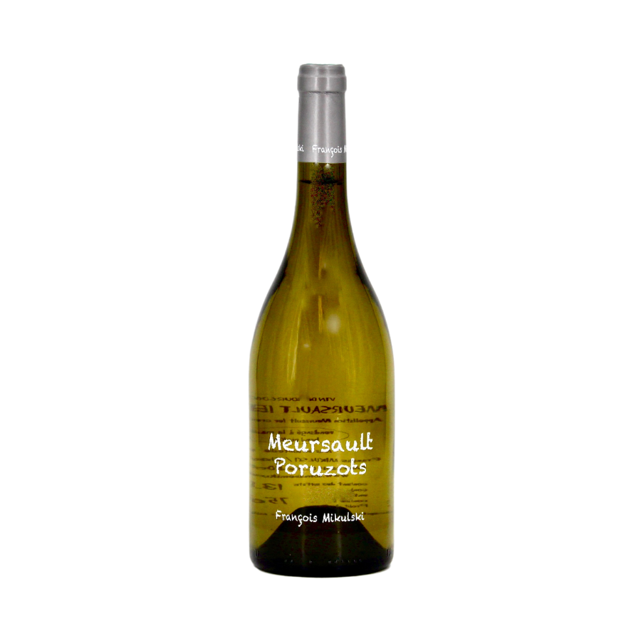 Domaine François Mikulski Meursault Poruzots 2022 – un Chardonnay intense et structuré, révélant des arômes de noisette, d’amande grillée et une finale saline