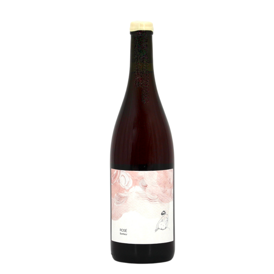 Les Horées Bourgogne Rosé Bonheur 2023 – un rosé de Pinot Noir fin et rafraîchissant, aux arômes de fraise des bois et de rose