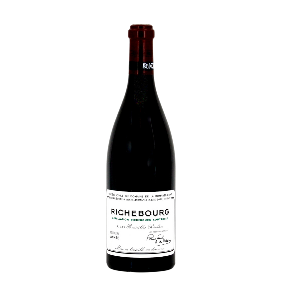 Richebourg Grand Cru 2021 du DRC. Pinot noir de légende, intense et soyeux, issu d’un terroir d’exception à Vosne-Romanée.