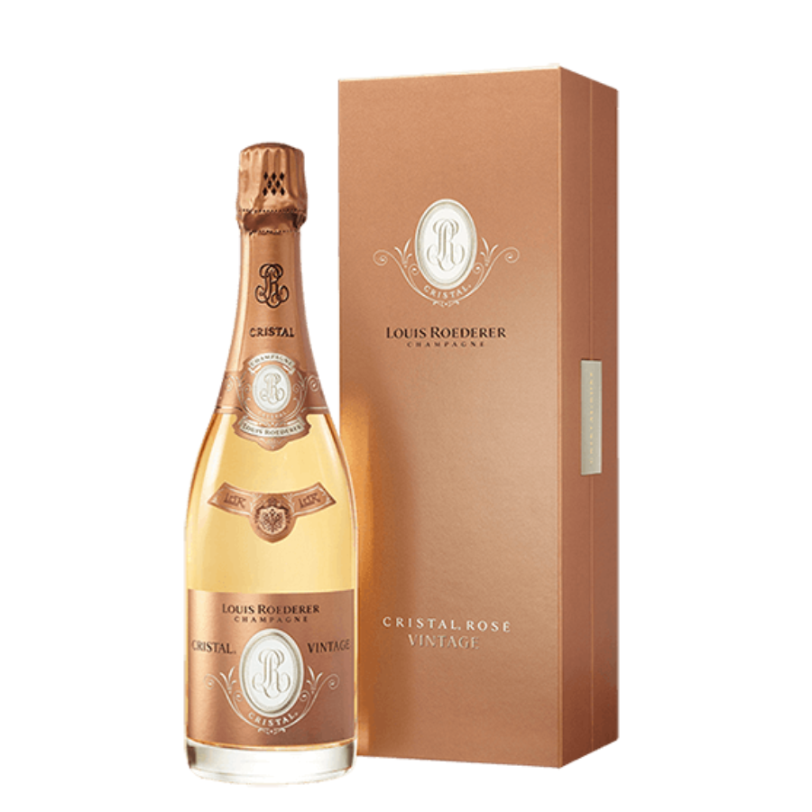 Champagne Louis Roederer Cristal Rosé – un millésime d’une grande fraîcheur, avec une belle tension et des arômes complexes de fruits rouges, de zestes d’agrumes et de fleurs séchées.