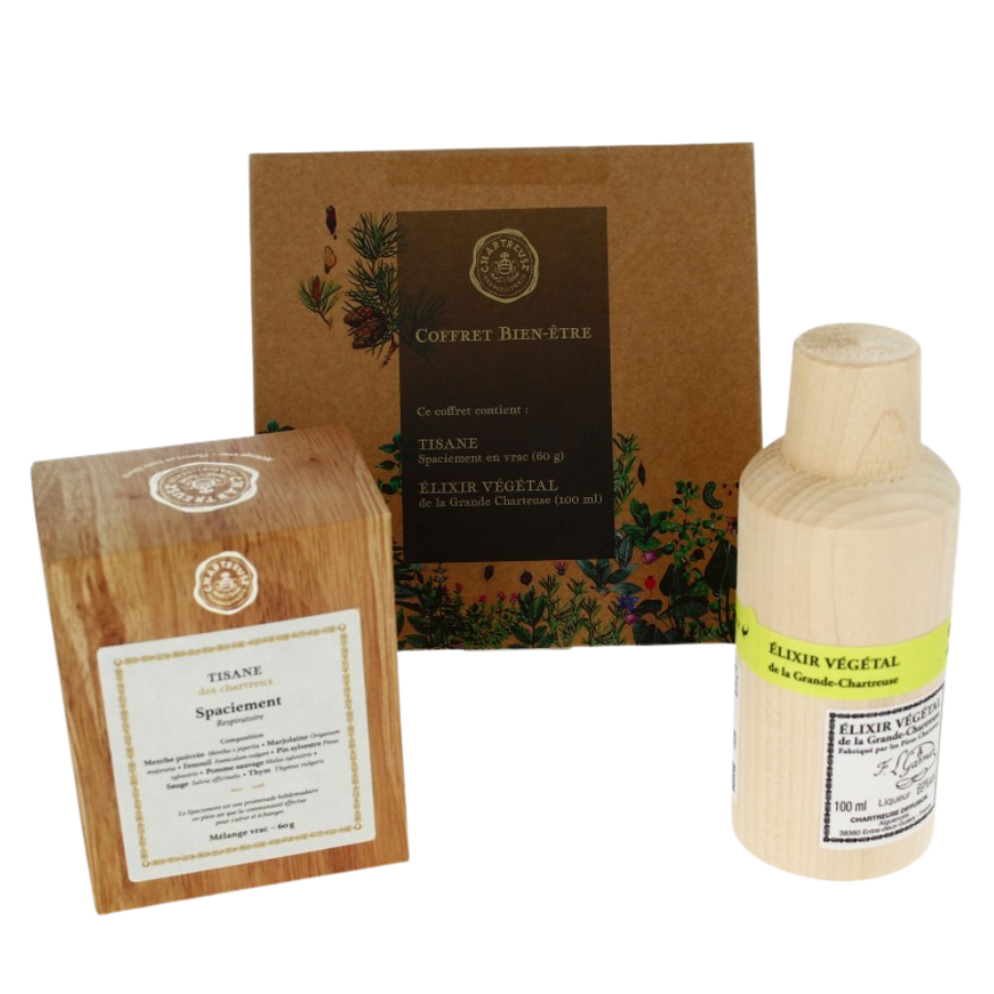 Coffret Bien-être - Pères Chartreux - Elixir & Tisane