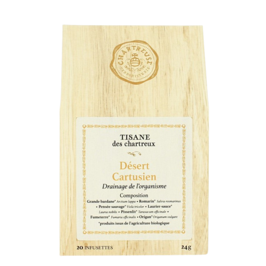 Tisane Désert cartusien - Pères Chartreux - 20 Infusettes
