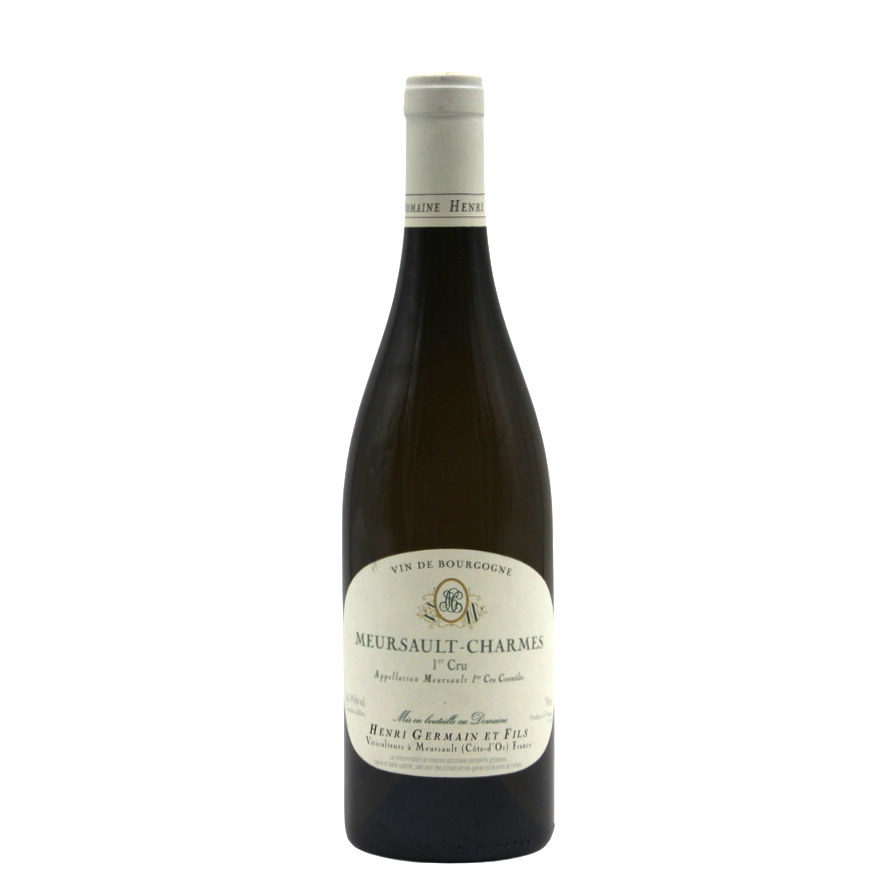 Grand vin blanc Meursault-Charmes 1er Cru 2022 - Henri Germain & Fils, riche et beurré, 75cl