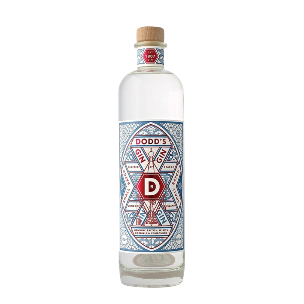 Dodd’s Gin 50cl - Gin artisanal anglais, bio, aux arômes botaniques frais et épicés