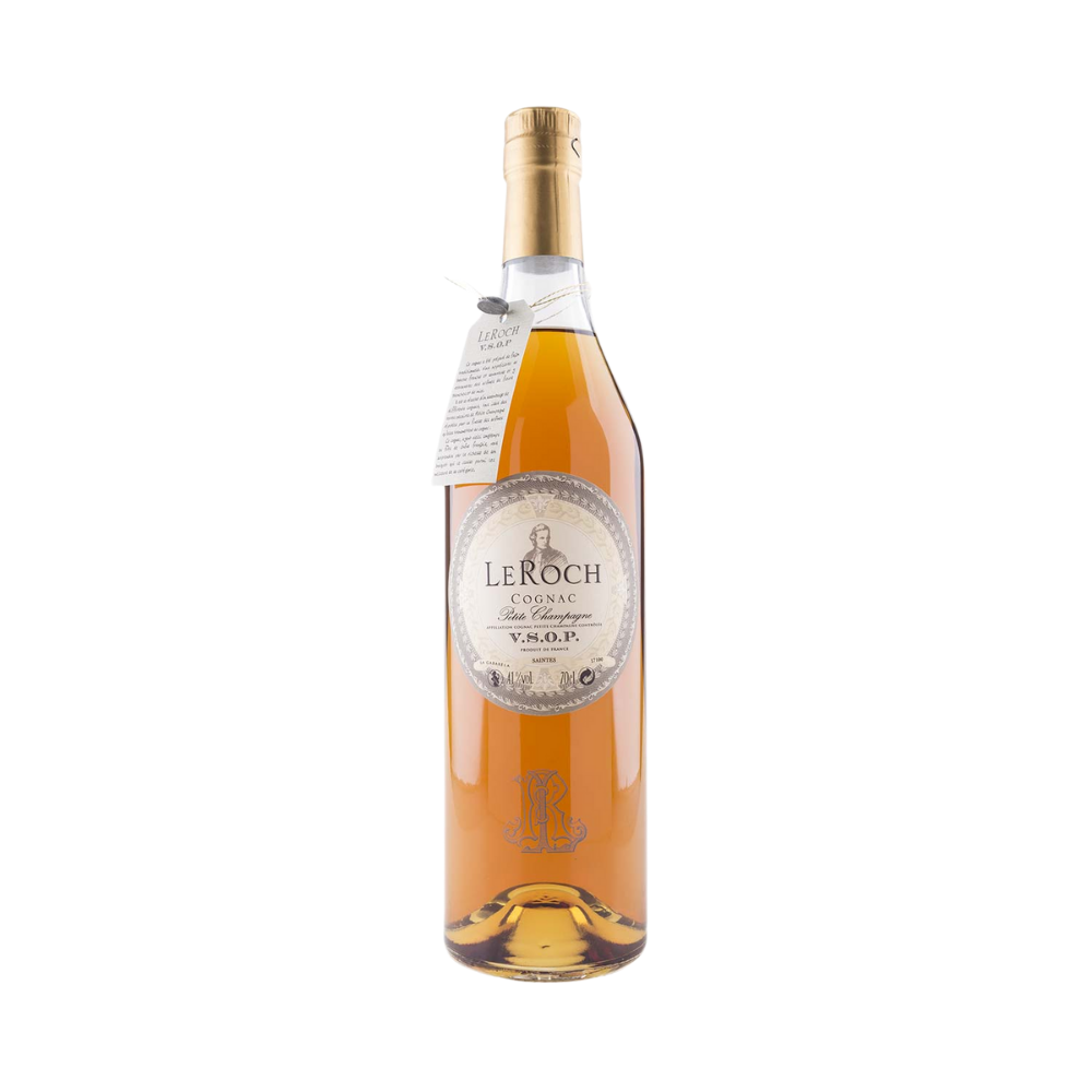 Petite Champagne VSOP Le Roch 70cl - Cognac élégant et fruité, parfait pour une dégustation raffinée